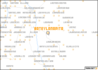 map of Batey La Ñapita