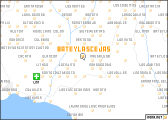 map of Batey Las Cejas