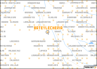 map of Batey Lechería