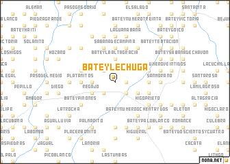 map of Batey Lechuga