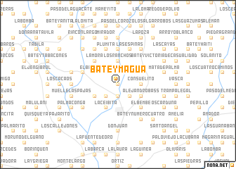 map of Batey Maguá