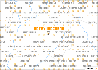 map of Batey Marchena