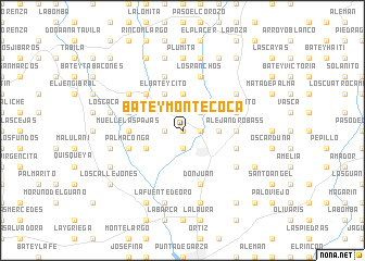 map of Batey Monte Coca