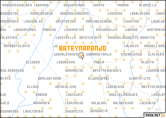 map of Batey Naranjo