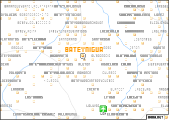 map of Batey Nigua