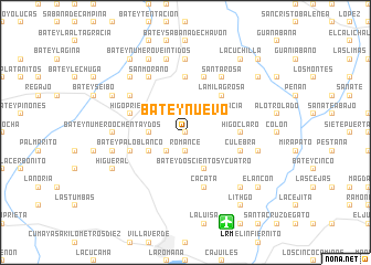 map of Batey Nuevo