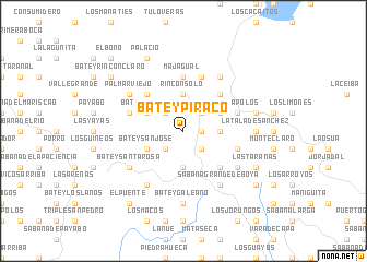 map of Batey Piraco