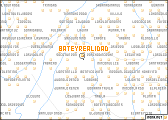 map of Batey Realidad