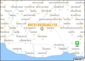 map of Batey Renguelito