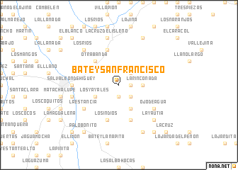 map of Batey San Francisco