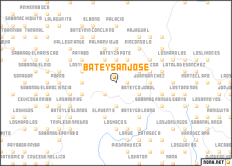map of Batey San José