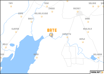 map of Batē