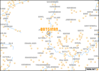 map of Batgirān