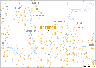 map of Batgrām