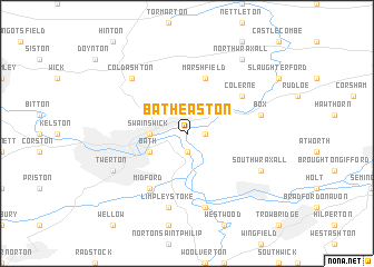map of Batheaston
