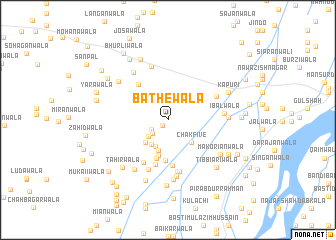 map of Bathewāla