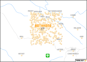 map of Bathmāna
