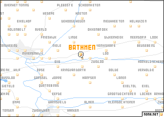 map of Bathmen