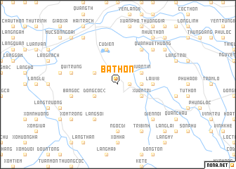 map of Bả Thôn