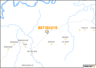 map of Batiakuya