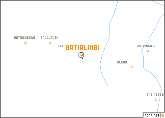 map of Batialimbi