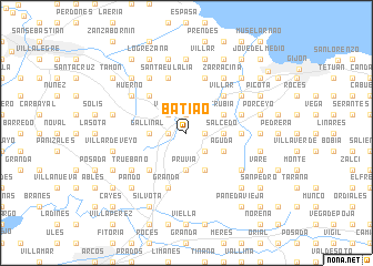 map of Batiao