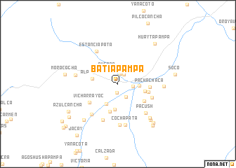 map of Batiapampa