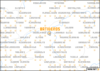 map of Batideros