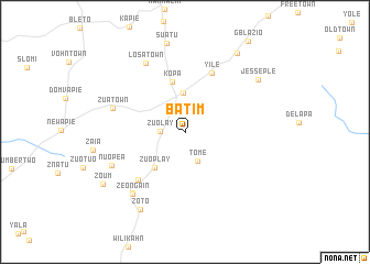 map of Batim