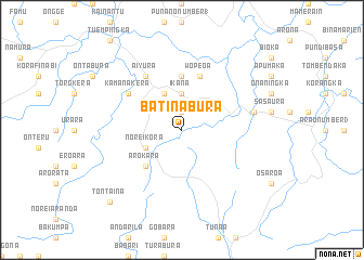 map of Batinabura