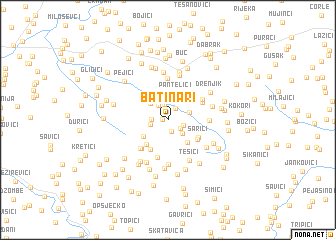 map of Batinari