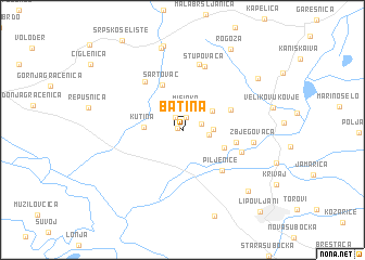 map of Batina