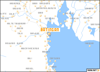 map of Batingan