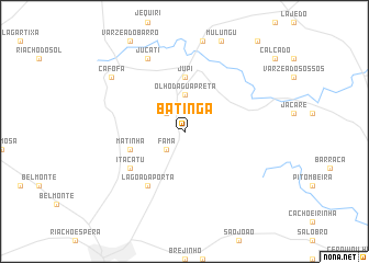 map of Batinga