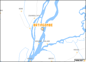 map of Batingombe