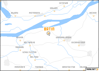 map of Batin