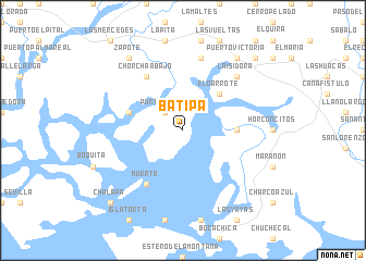 map of Batipa