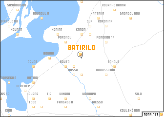 map of Batirilo