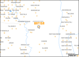 map of Bātisa