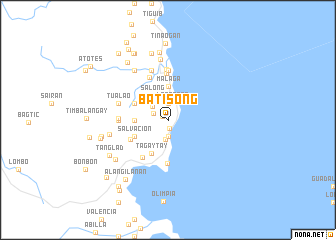 map of Batisong