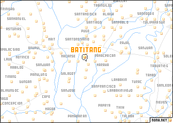 map of Batitang