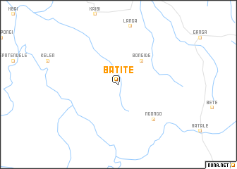 map of Batite