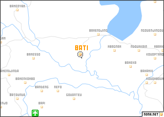 map of Bati