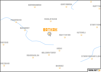 map of Batkak