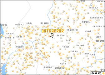 map of Batkarrar