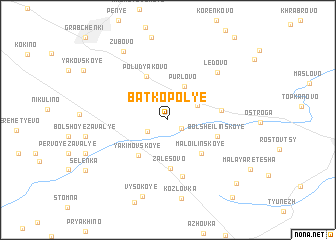 map of Batkopol\