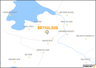 map of Batkulovo