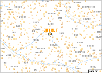 map of Batkūt