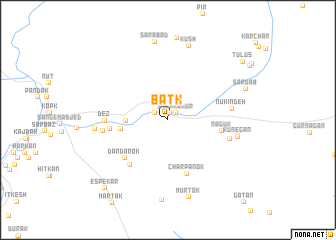 map of Bātk