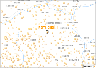 map of Batlai Kili